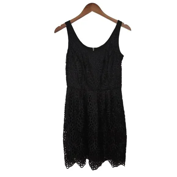 lace cutout bodycon dress in black Nara Black Lace Cutout Evening Gown main image 0